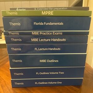 Complete Set of Themis FL Bar Exam Books July 24/ Feb 25